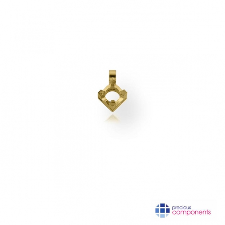 Pcomponent - Milled   - Precious Components - Gold findings - Precious Components