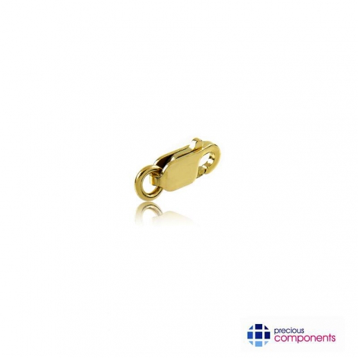 14K Yellow Gold Gold Lobster Clasps 16 mm - Precious Components