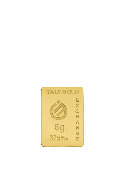 lingot de aur de 5 grame -  Aur Galben 375 - Precious Components