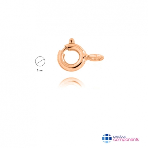 Pcomponent - Spring rings 5mm -    - Precious Components - Gold findings - Precious Components
