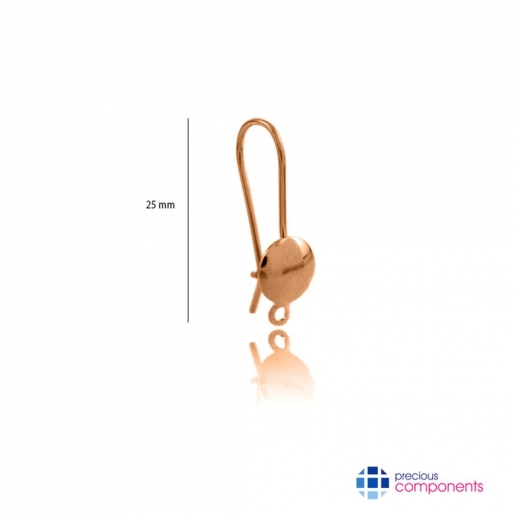 Pcomponent - Round Hooks 25mm   - Precious Components - Gold findings - Precious Components