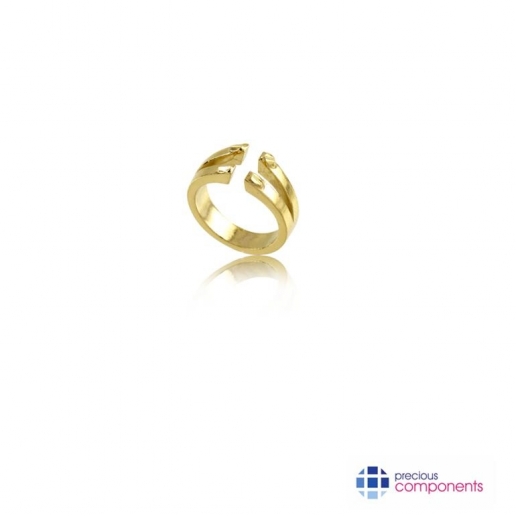 Cuerpo de anillo -  Oro Amarillo 18 Ct - Precious Components