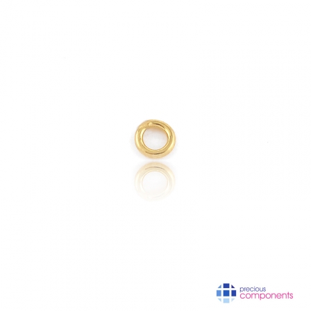 9K Gold Open Jump Ring 0.7 x 1.7 mm - Precious Components