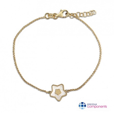 STAR bracelet - Argent 925 - Precious Components