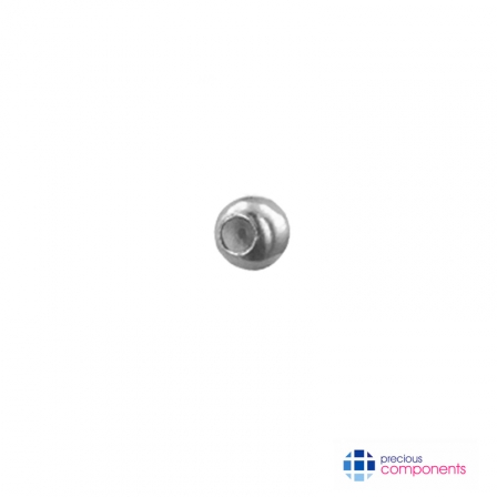 Boule 3,6 mm avec silicone - Argent 925 - Precious Components
